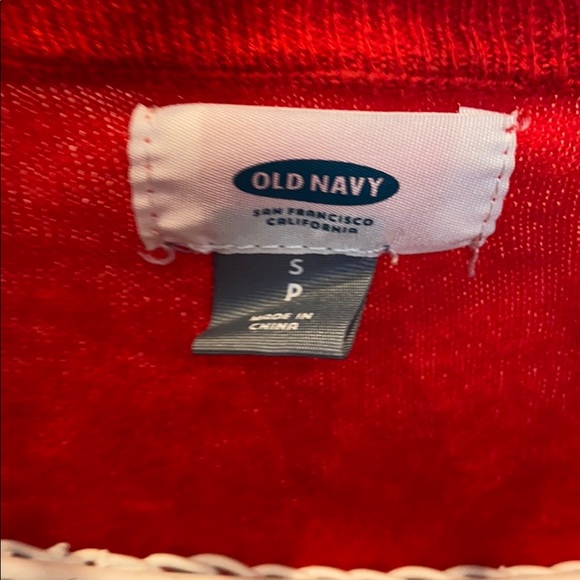 Old Navy Red Cardigan Sweater - Picture 3 of 3